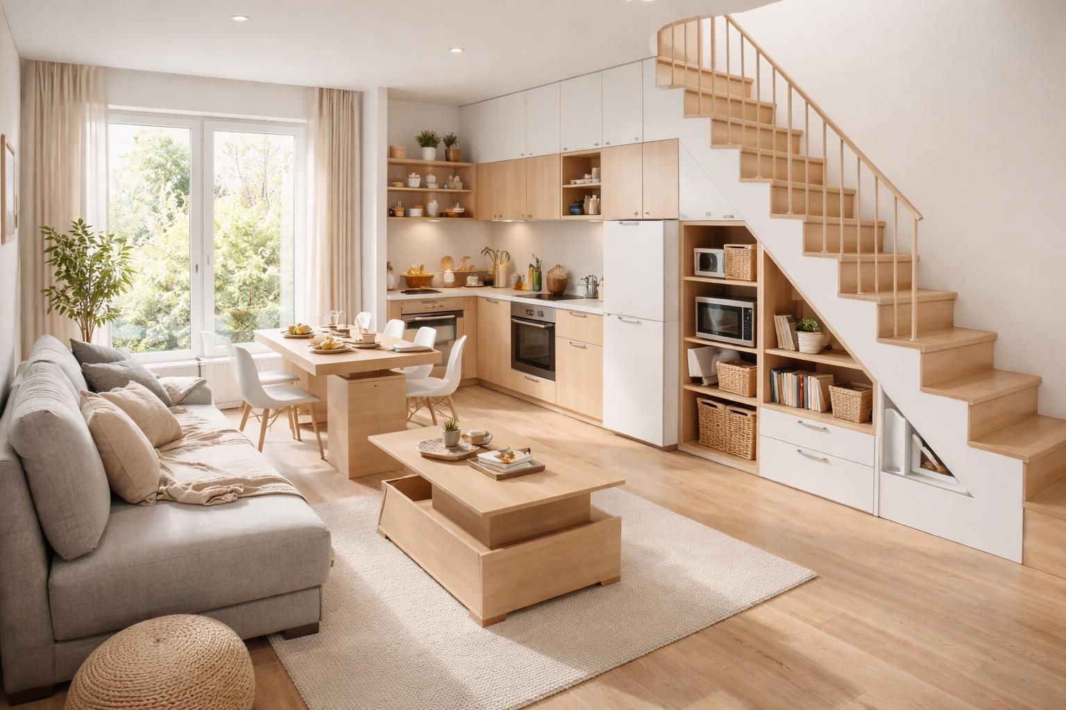 Astuces pour Maximiser l’Espace dans une Petite Maison