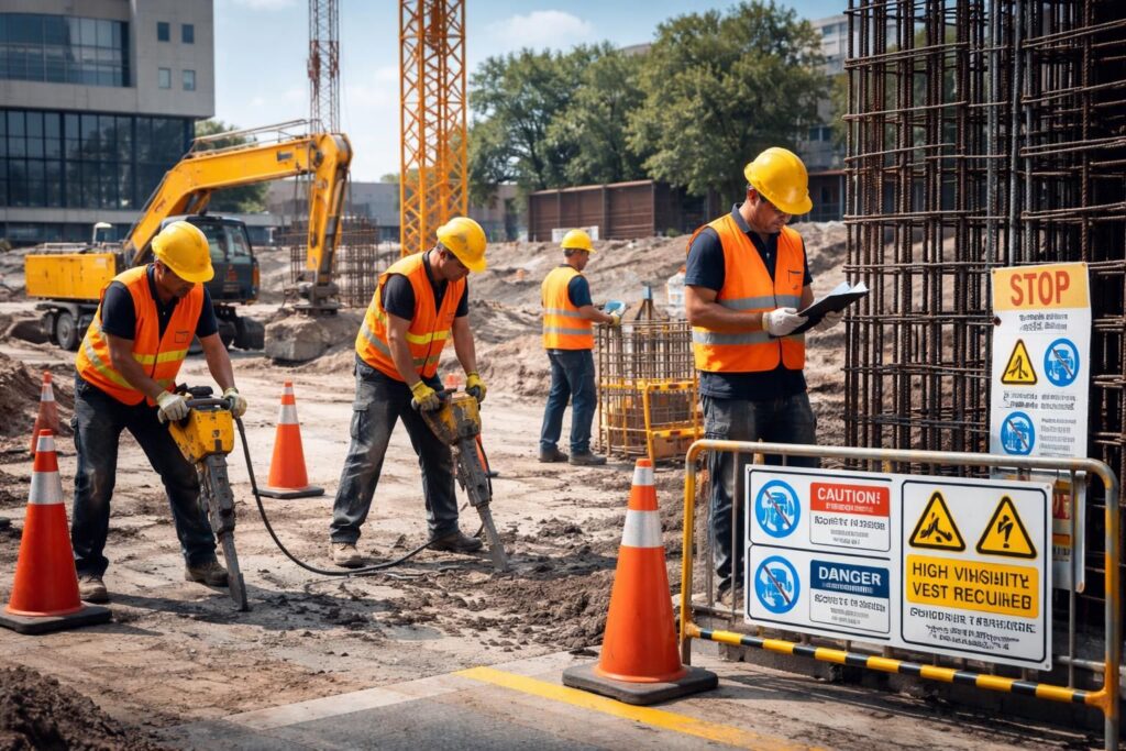 découvrez les règles essentielles de sécurité à respecter sur un chantier pour protéger les travailleurs et assurer un environnement de travail sécurisé.