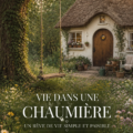 Un cottage traditionnel avec un toit de chaume au milieu d'une verdure luxuriante