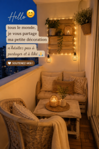 Un salon chaleureux avec des coussins colorés et des éléments décoratifs accueillants.