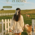 Une décoration intérieure alliant vaches et fleurs colorées, créant une ambiance chaleureuse.