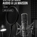 Un coin de studio audio bien agencé avec des équipements modernes.