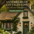 Façade d'un cottage chaleureux avec une architecture rurale traditionnelle.
