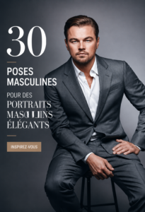 Un homme dans une pose élégante pour un portrait masculin réussi