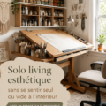 Une pièce de style minimaliste avec des éléments de décoration simples et apaisants