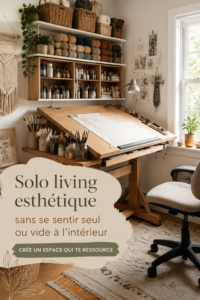 Une pièce de style minimaliste avec des éléments de décoration simples et apaisants