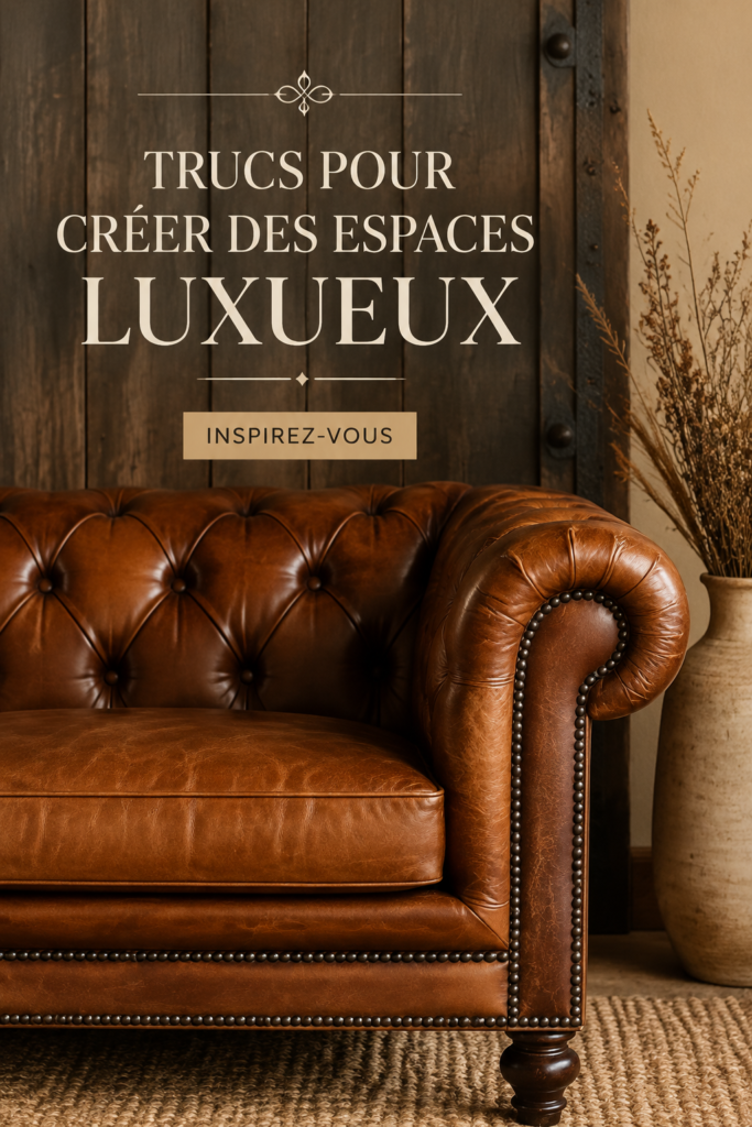 Un intérieur élégant avec des couleurs neutres et des accessoires chaleureux