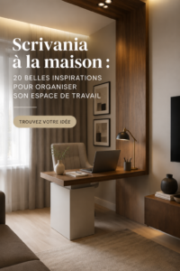Aménagement d'un bureau à domicile lumineux et bien organisé