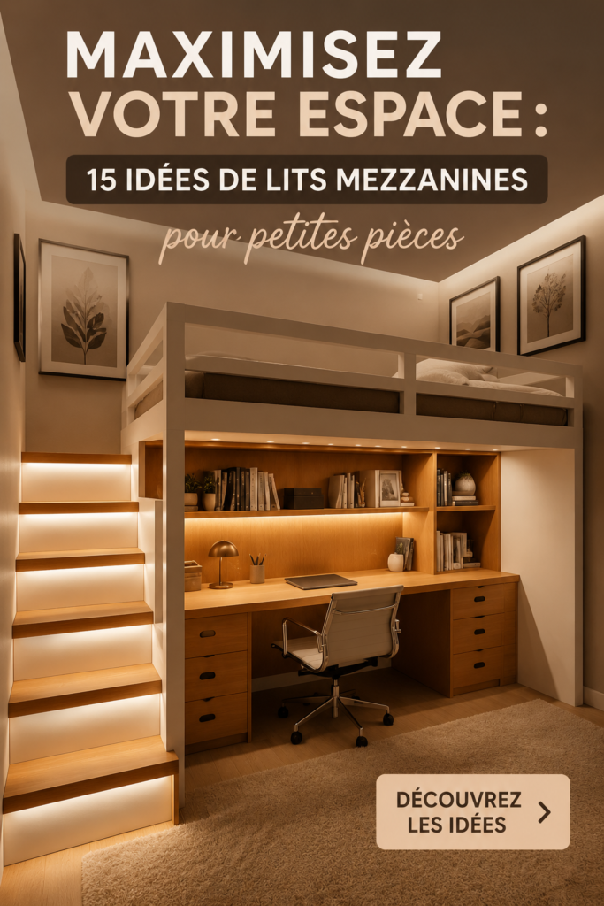 Une petite chambre avec un lit superposé accueillant et bien aménagé.
