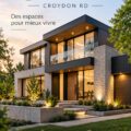 Image d'une maison récemment aménagée, showcase d'un projet sur mesure à Toronto.