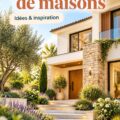 Une belle maison avec une façade chaleureuse et accueillante